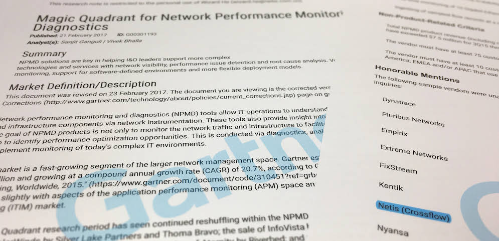 Gartner NPMD报告天旦入选 Gartner NPMD报告天旦入选
